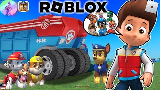 👇PAW Patrol Paw Patroller & Pups 2🐶in Adventure Bay! - Paw Patrol Roblox Episodes HD