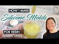 How to make silicone molds  for resin casting  fun with resin