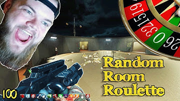 MAP IS RANDOM?! - Random Room Roulette [Custom Zombies Map Black Ops 3]