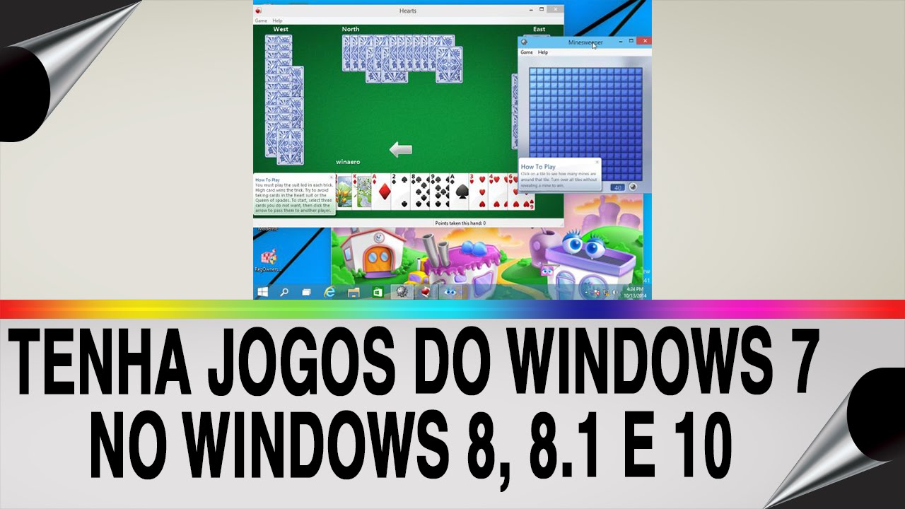 Baixar jogos do windows 7 para windows 8