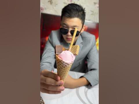😂МОРОЖЕНОЕ В ДОРОГИХ РЕСТОРАНАХ - YouTube