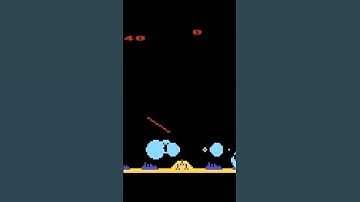 Missile Command Atari 5200 #gameplay #gaming #retrogaming