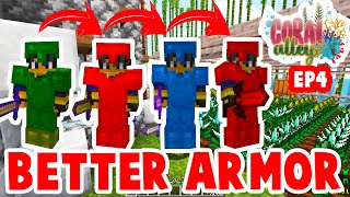 Better Armor : Coral Alley - Ep4 : Modded Minecraft