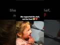 She Supported The Chef Not The Food