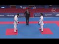 Karate 1 Paris 2019. Final: Majid Hassania (IRA) vs. Angelo Crescenzo (ITA)