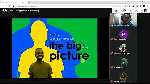 Web Development : The big Picture - Creators and Creations