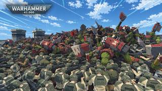 Can a IMPERIAL FORTRESS hold against massive ORK WAGH!?
