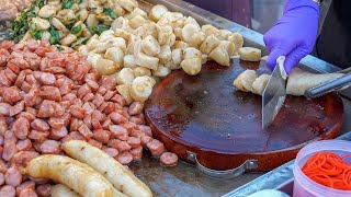 Popular and yummyTaiwanese Street Food Dadong Night Market / 人氣大東夜市美食合集  台灣街頭美食