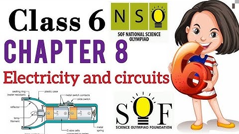 Class 6 NSO | Chapter 8 : Electricity and circuits | Electricity and circuits for class 6