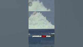 Ketika Bom atom diledakkan -150 meter bawah laut! #bomb