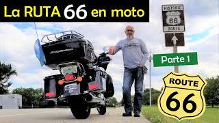 #01  La RUTA 66 en moto  Salida desde Chicago, Illinois. Visita al Motorhome más HIPPIE de USA!