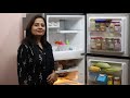 Indian Fridge Organization Idea - Minimalist Fridge