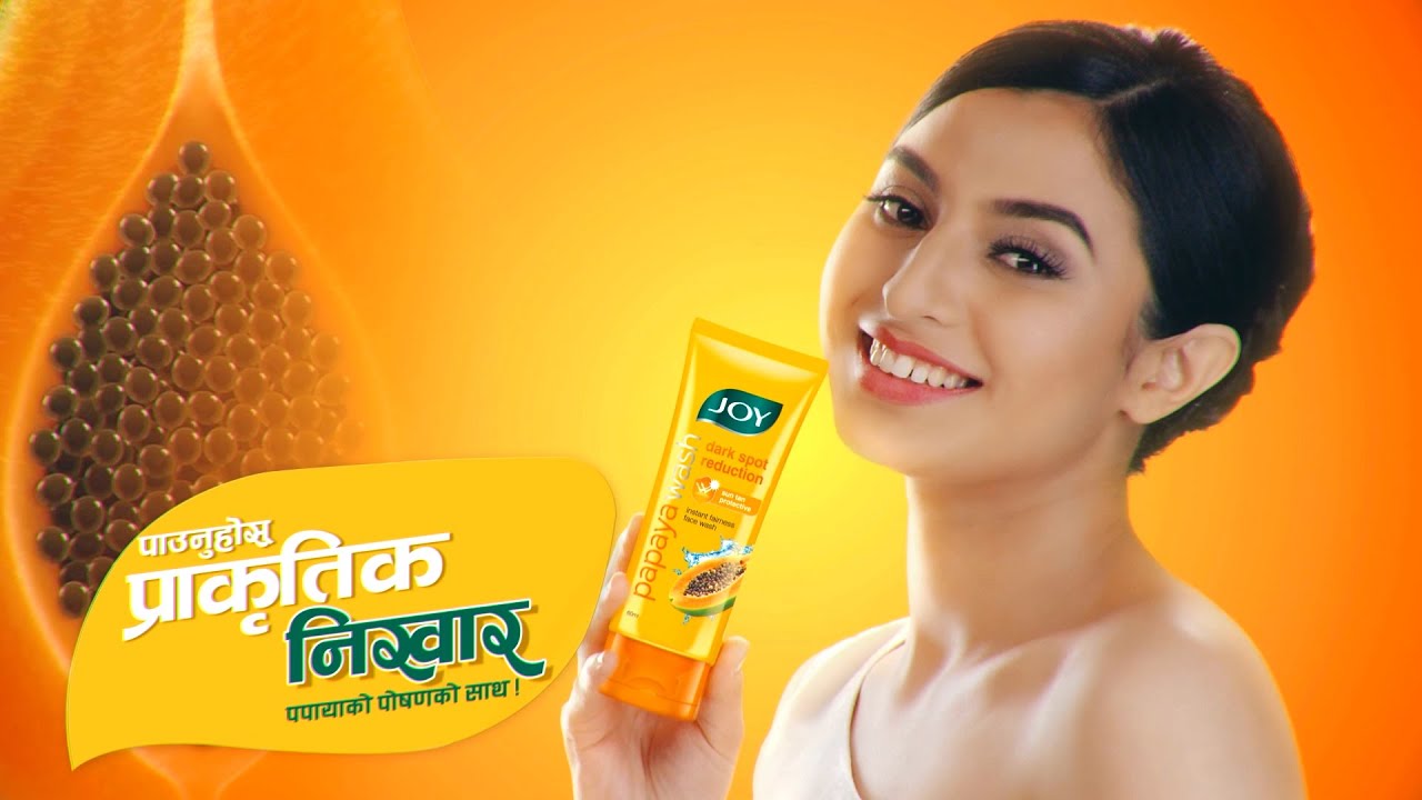 Joy Papaya Wash facewash breakdown and TVC (done a few years back