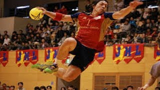 【ハンドボール】宮崎大輔選手！驚異の身体能力！ジャンプ力滞空時間半端ない！【驚愕】handball