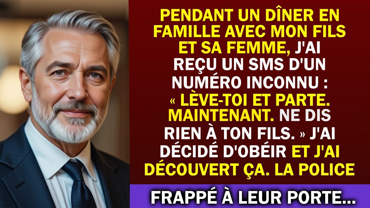 J'ai cru que le dîner de réconciliation avec mon fils allait enfin recoller notre famille après des années de silence. Il m'avait invité dans son immense manoir, sa femme avait préparé mon rôti...