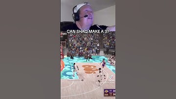 Shaq for 3!!!! #nba2k #2k #nba