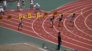 国公立戦2015　男子OP100m　寺井