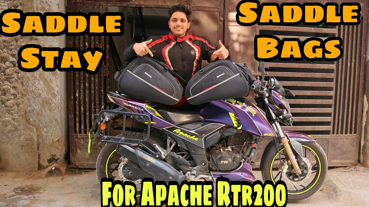 Buy Saiga TankTie for TVS Apache 4V Online at Best Price from Riders  Junction