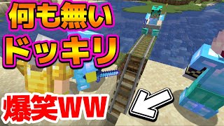 何も無いドッキリしたら芸人並みのリアクションが見れたWWWWW【マイクラ】【いつクラ#65】