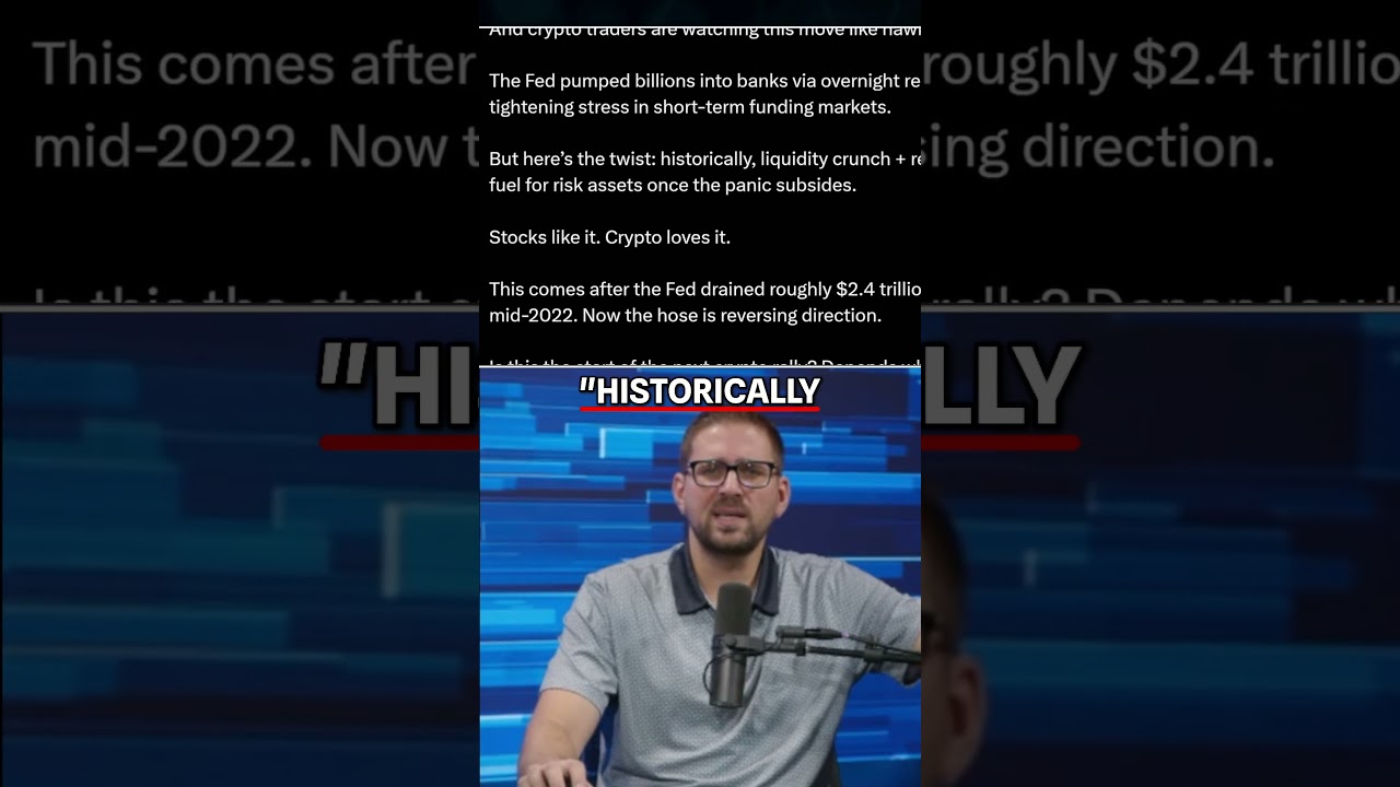 Fed Injects $13.5B — Bitcoin Headed to $100K? - YouTube