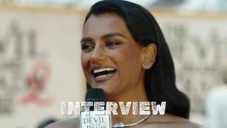 Simone Ashley - The Devil Wears Prada 2 World Premiere Interview