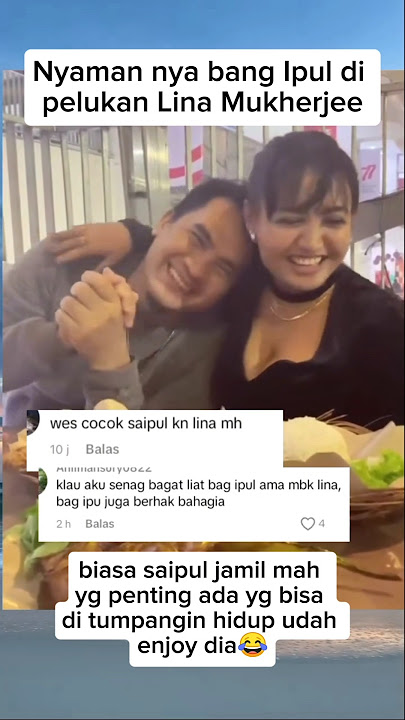 Bang Ipul bahagia banget kayanya #saipuljamil #linamukherjee #shortvideo