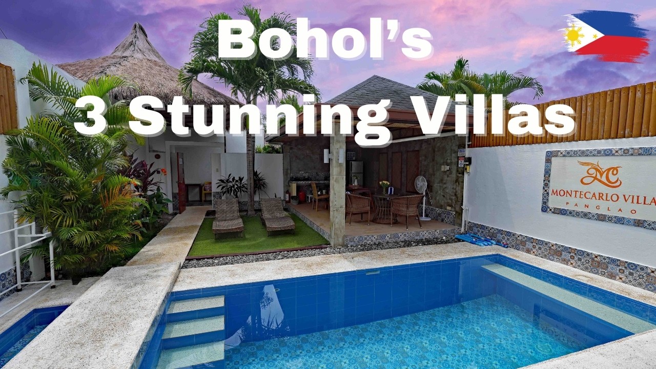 Вам ОБЯЗАТЕЛЬНО нужно увидеть эти невероятные виллы с бассейнами на острове Бохол