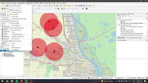 QGIS - Vectores (buffer y otras operaciones geométricas)