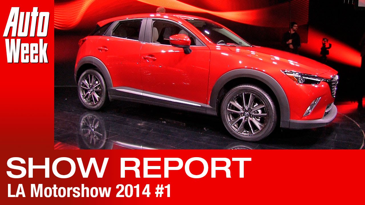mazda cx 3 test LA Motorshow 2014 report 1 - Maza, Jaguar, Mercedes-Maybach, Volvo