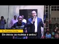 Ev. Rubens Cunha - Homem anda sem as muletas em Casa Nova