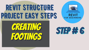 Creating Foundation in Revit | Structure Project in Easy Steps 6 of 12 | Revit for beginners