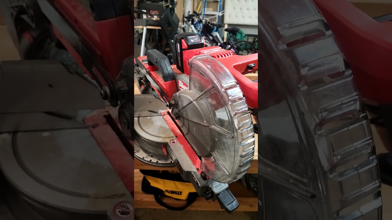 How to Unlock an Milwaukee M18 Miter Saw!