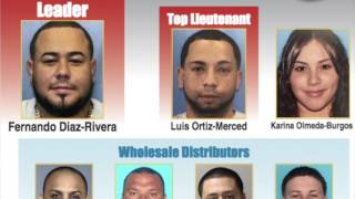 Charges announced in drug ring takedown