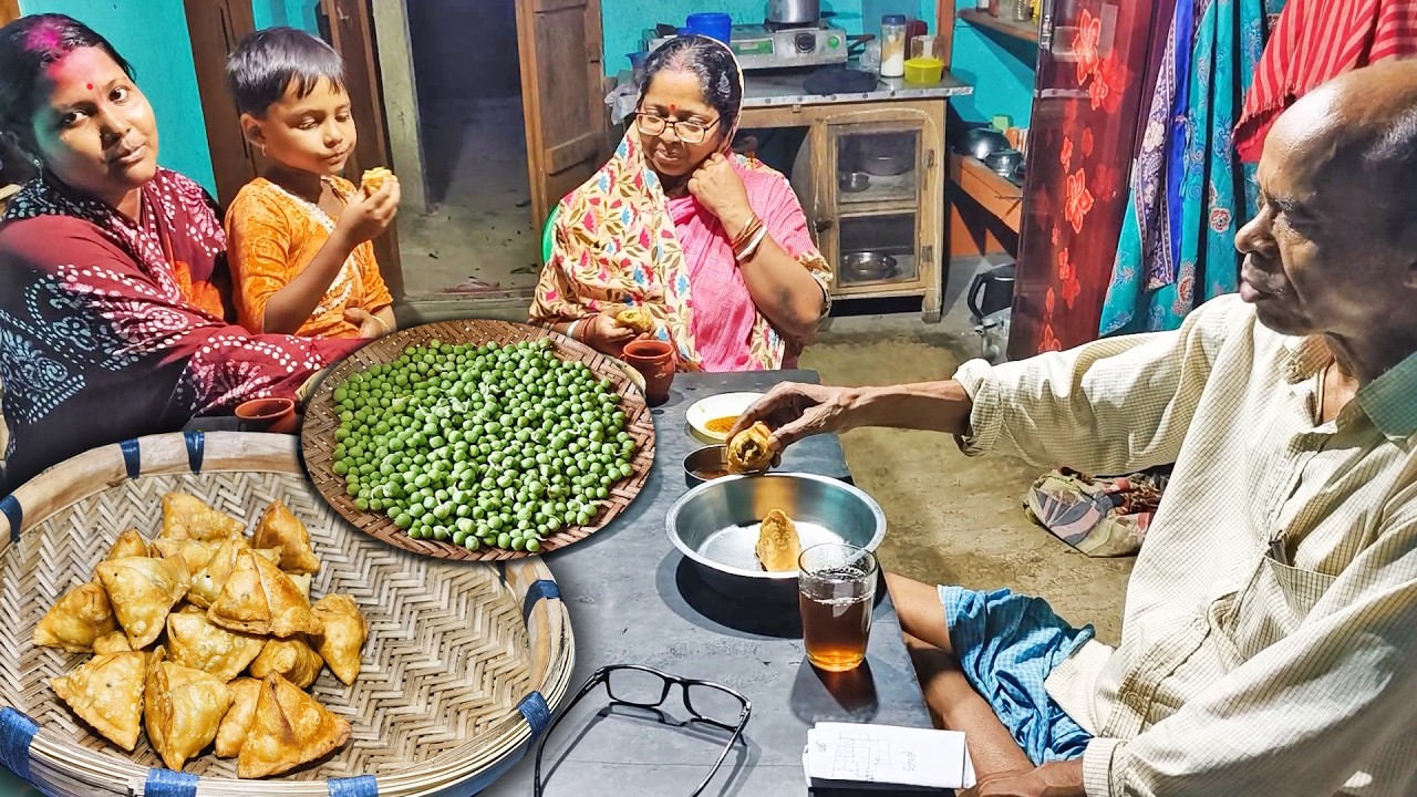 Paray Sanshkritik Anusthan, Koraishutir Pur Diye Singara Toiri Kore Sobai Bose Khaoya Holo I