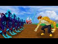 5 kitsunes vs the king of spam leopard in blox fruits update 21