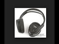 Boss audio hp34c dual channel infrared foldable cordless headphone