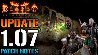 Diablo 2 Resurrected: New Update 1.07 Fixes Black Loading Screen (Diablo 2 News)
