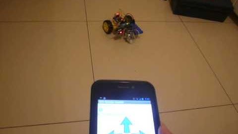 藍芽遙控車 Bluetooth RC car ( arduino uno )