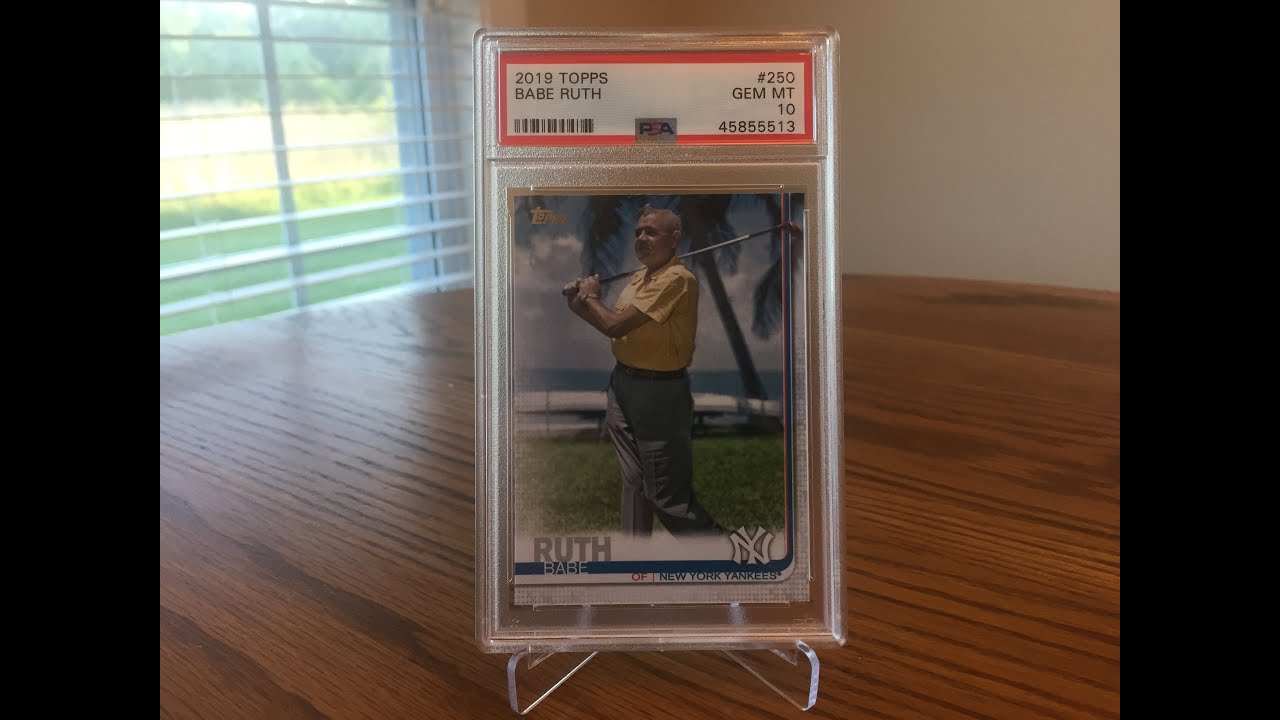 PSA Baseball Card Grading Submission * SSP Babe Ruth * YouTube