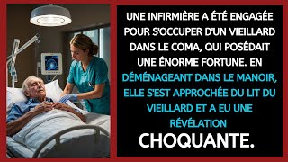 UNE INFIRMIÈRE A ÉTÉ ENGAGÉE POUR S'OCCUPER D'UN VIEILLARD DANS LE COMA, QUI POSÉDAIT UNE ÉNORME..