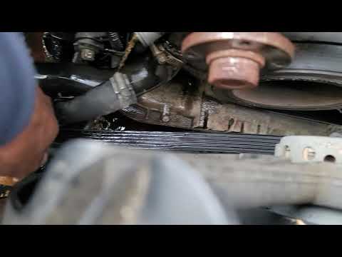 chrysler crossfire 3.2 waterpump removal replacement