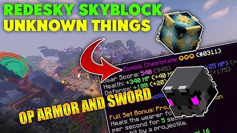Redesky Skyblock Unknown facts | Redesky [2022] || Hypixel like Cracked Skyblock || CREATOR X