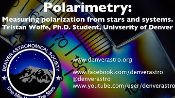 Polarimetry: Measuring the polarization of light from stars and systems.