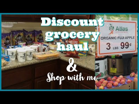 Discount grocery shopping | Shop with me and grocery haul | money saving tips