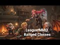 Ranged Classes of Leagues MMO