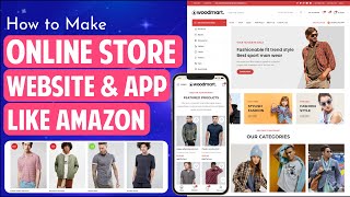 How to Create an eCommerce Website &amp; MOBILE APP with WordPress &amp; WoodMart – ONLINE STORE 2024