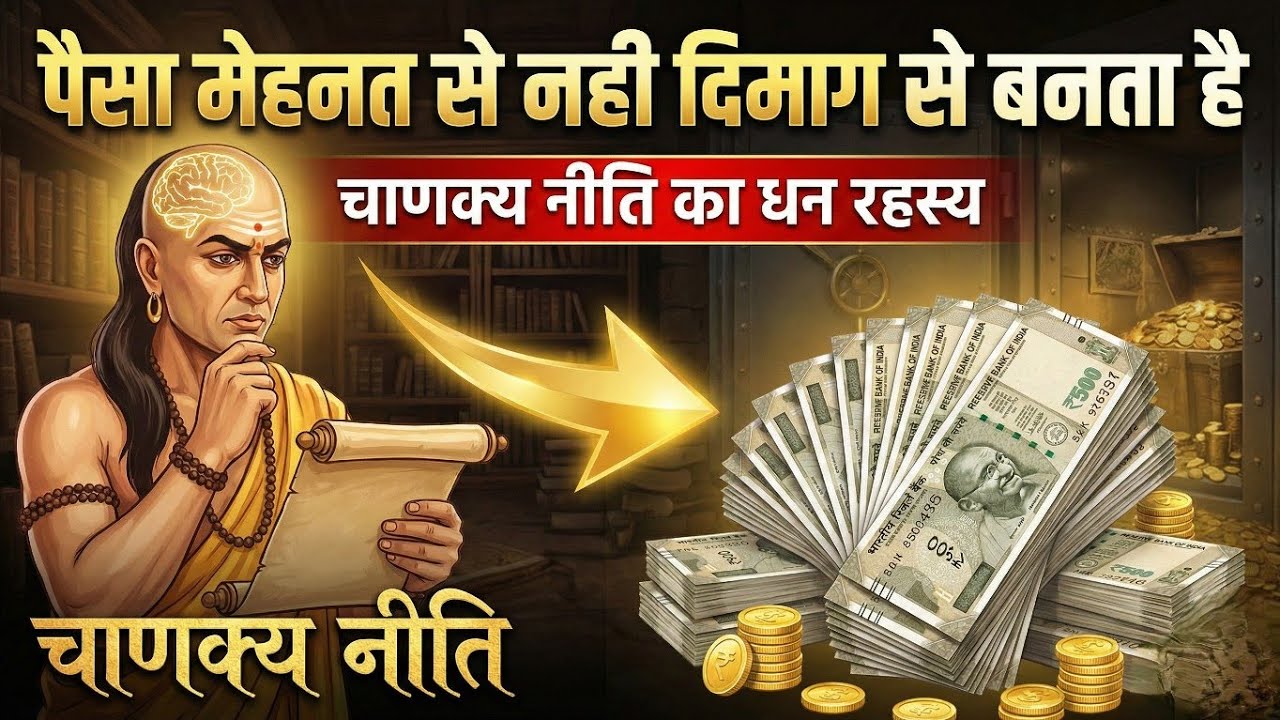 मेहनत नहीं, ये गुप्त नीति आपको अमीर बनाती है | Chanakya Niti on Money Psychology managment money