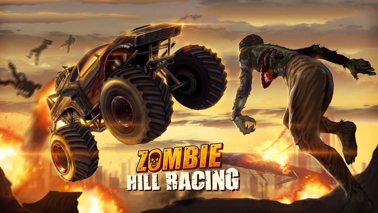 Zombie Hill Racing MOD APK cover