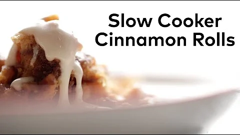 Slow Cooker Cinnamon Rolls | Cooking | Tasting Table