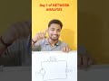 day 1 of network analysis #gate  #integratedcircuitdesign #vlsidesign #vlsitechnology #vlsi